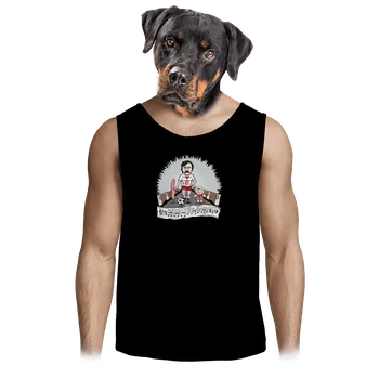 Pánské tílko Bastard Fotbalová legenda pánské tílko Black