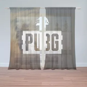 Záclona Sablio Záclony PUBG Vojáci: 2ks 150x250cm