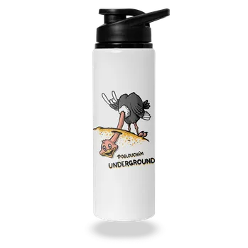 Láhev Bastard Underground lahev na vodu White