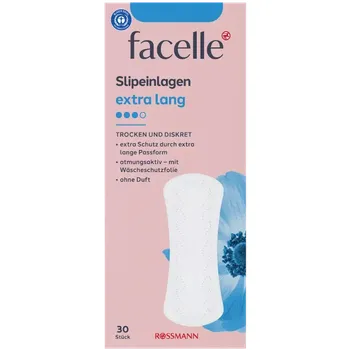 Menstruační vložka facelle Slipové vložky Extra long 30 ks