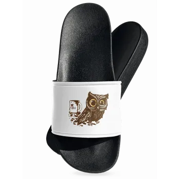 Pánské pantofle Bastard Sova na kofeinu pantofle White