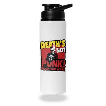 Láhev Bastard Death's not punk lahev na vodu White