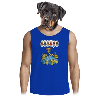 Pánské tílko Bastard Dračí nespavost pánské tílko Royal Blue