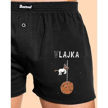 Trenýrky Bastard Vlajka pánské trenky Black