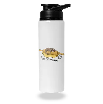 Láhev Bastard Miluju válení lahev na vodu White