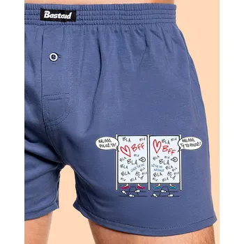 Pánské spodní prádlo Bastard Obsazeno pánské trenky Blue