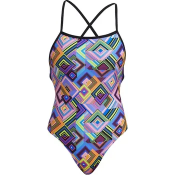 Dámské plavky Funkita Boxanne Strapped In One Piece S - UK32