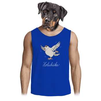 Pánské tílko Bastard Holubička pánské tílko Royal Blue