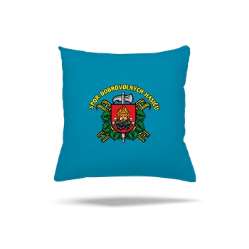 Polštář Bastard Spor dobrovolných hasičů polštář Blue Turquoise