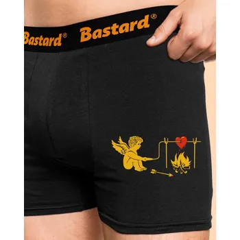 Trenýrky Bastard Amorek boxerky Black