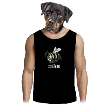 Pánské tílko Bastard ZomBee pánské tílko Black