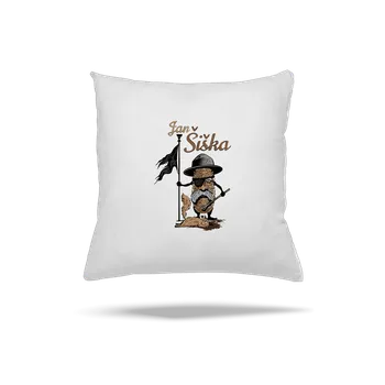 Polštář Bastard Jan Šiška polštář White