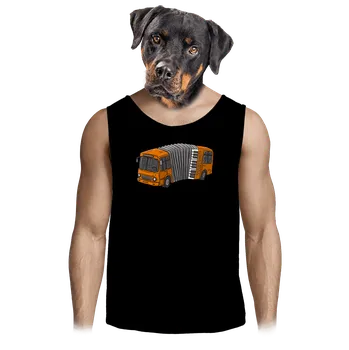 Pánské tílko Bastard Harmonika pánské tílko Black