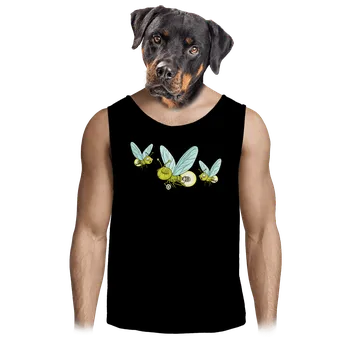 Pánské tílko Bastard Světluška pánské tílko Black