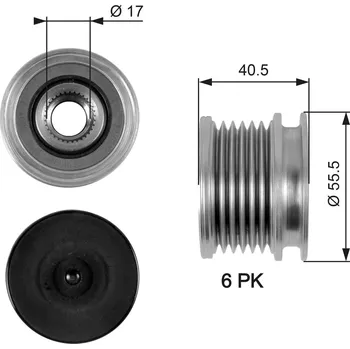 Předstihová spojka GATES OAP7060