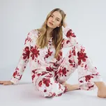 Reserved - Vzorovaná dvoudílná pyžamová souprava - růžová - 976HD-38X - 976HD-38X-L