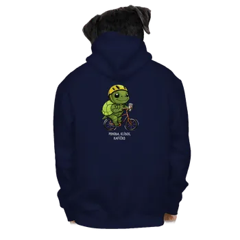 Pánská mikina Bastard Pohoda, klídek pánská mikina na zip Navy