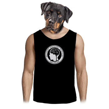 Pánské tílko Bastard Katedra duševní hygieny pánské tílko Black