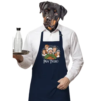 Kuchyňská zástěra Bastard Pán tygrů zástěra Navy