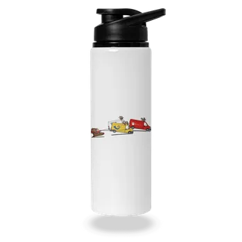 Láhev Bastard Santa se soby lahev na vodu White