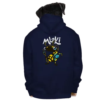 Pánská mikina Bastard mLoki pánská mikina na zip Navy