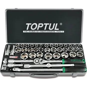 Sada nářadí Sada nářadí TOPTUL 1/2'' 43 dílů, ráčna