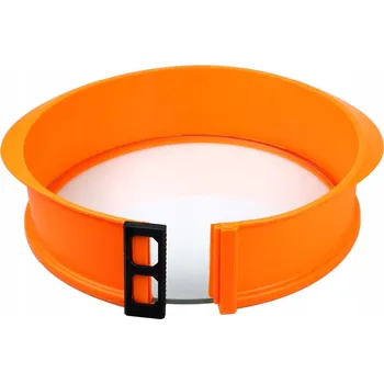 Forma na pečení Forma Na Dort SILIKONOVÁ FORMA SE SKLENĚNÝM DNEM 26 CM TIROSS