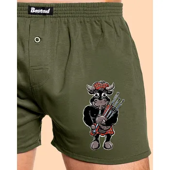 Trenýrky Bastard Skot na druhou pánské trenky Khaki