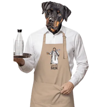 Kuchyňská zástěra Bastard Dobrý voják Šejk zástěra Rope