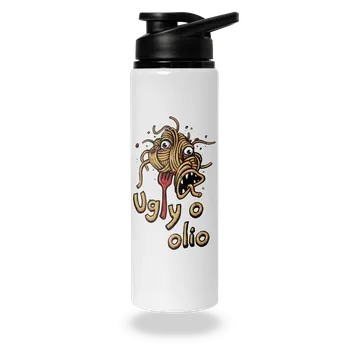 Láhev Bastard Ugly o olio lahev na vodu White