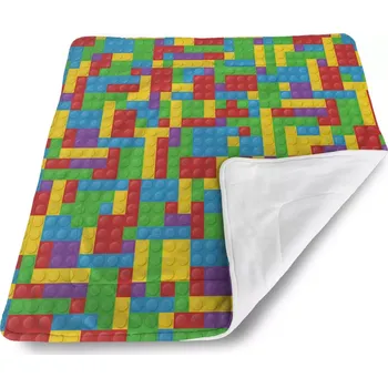 deka Sablio Deka pro miminko Barevná stavebnice - 80x100 cm