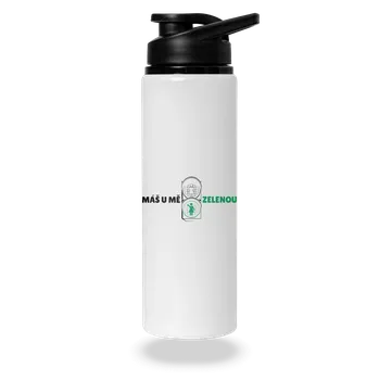 Láhev Bastard Máš zelenou lahev na vodu White