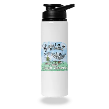 Láhev Bastard Sním o Vánocích lahev na vodu White