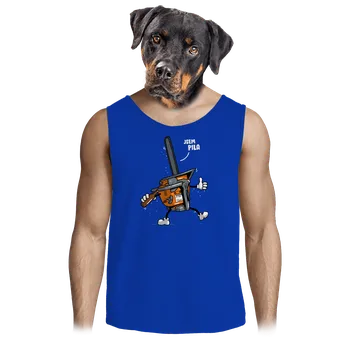 Pánské tílko Bastard Jsem pila pánské tílko Royal Blue