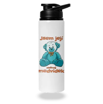 Láhev Bastard Plešový medvídek lahev na vodu White