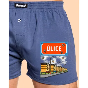 Trenýrky Bastard Úlice pánské trenky Blue