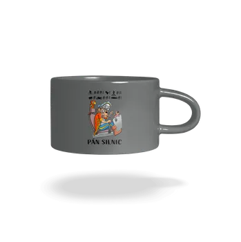 Bastard Pán silnic hrnek makronka Grey Macaron