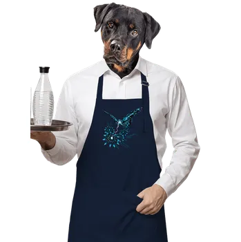 Kuchyňská zástěra Bastard Fake Nature zástěra Navy