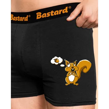 Trenýrky Bastard Doba ledová boxerky Black