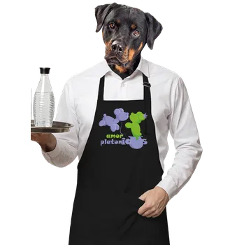 Kuchyňská zástěra Bastard Kaktus zástěra Black