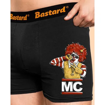 Trenýrky Bastard MC boxerky Black