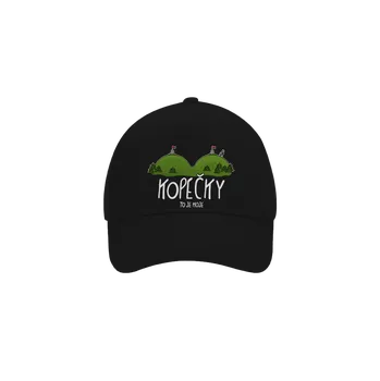 Kšiltovka Bastard Kopečky kšiltovka baseballka Black