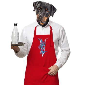 Kuchyňská zástěra Bastard Rambouch zástěra Red