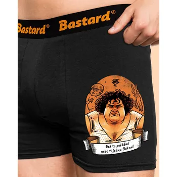 Trenýrky Bastard B14: Slunce seno jahody boxerky Black