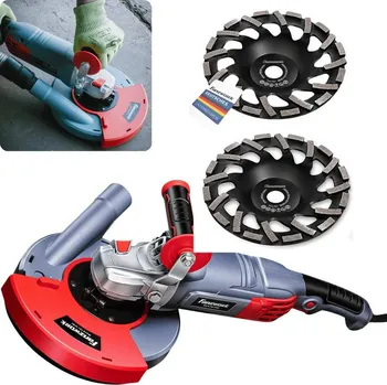 úhlová bruska Sanační bruska FANZWORK 1750W/180mm, 7500 ot./min 2KS 180mm diamantový kotouč