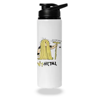 Láhev Bastard Metalista lahev na vodu White