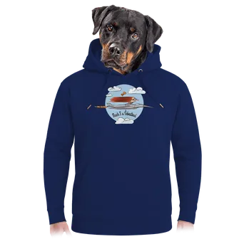 Pánská mikina Bastard Mach 3 unisex mikina premium Navy