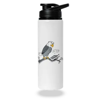 Láhev Bastard Tady orel lahev na vodu White