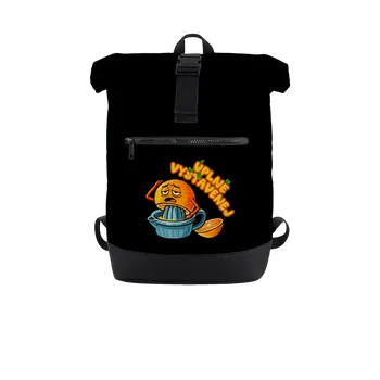 Městský batoh Bastard Úplně vyšťavenej batoh Black