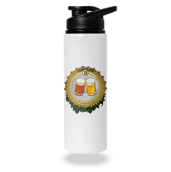 Láhev Bastard Pivní horoskop: Blíženec lahev na vodu White